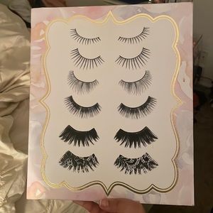 Lashes wall art